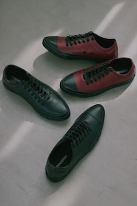 Pointed-Toe Low Tops