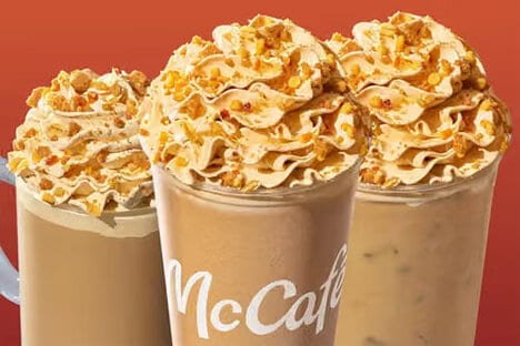 Caramel Apple Coffee Drinks