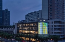 Brick Podium Flagship Stores