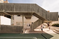Cascading Concrete School Extensions Image 2