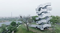 Double-Helix Observation Towers Image 2