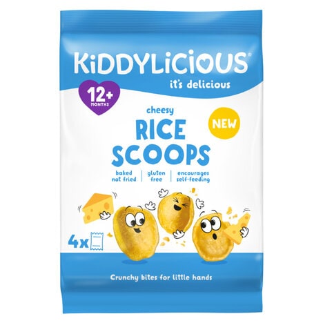 Scoop-Style Toddler Rice Snacks