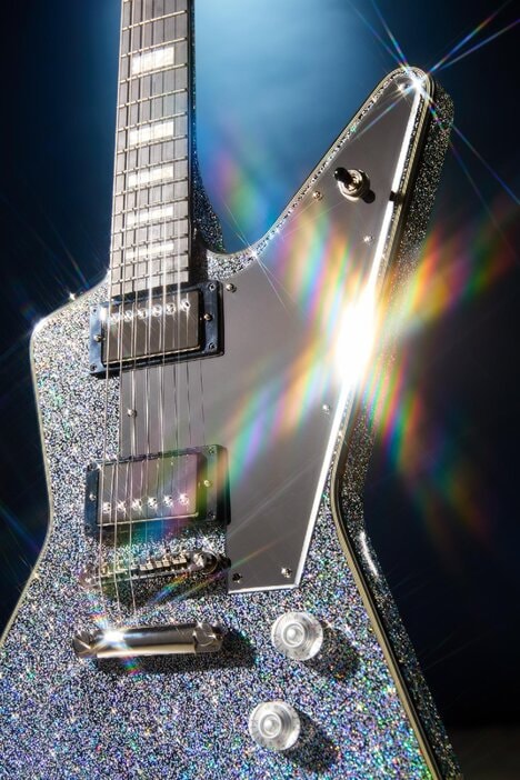 Glittery Electric Guitars