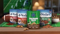 Football-Themed Dog Treats Image 1