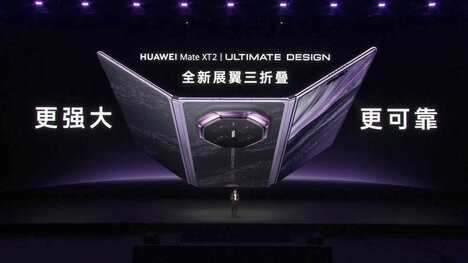 New Tri-Panel Foldable Smartphones