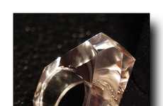 Solid Stone Rings