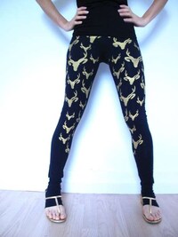 Deer Head Leggings Image 2