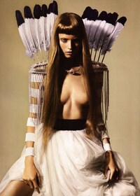 Funky Feathered Editorials Image 6