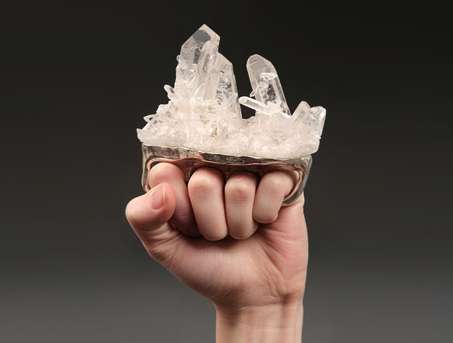 Crystal Brass Knuckles