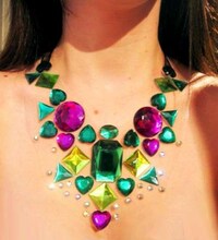 Floating Gem Necklaces Image 3