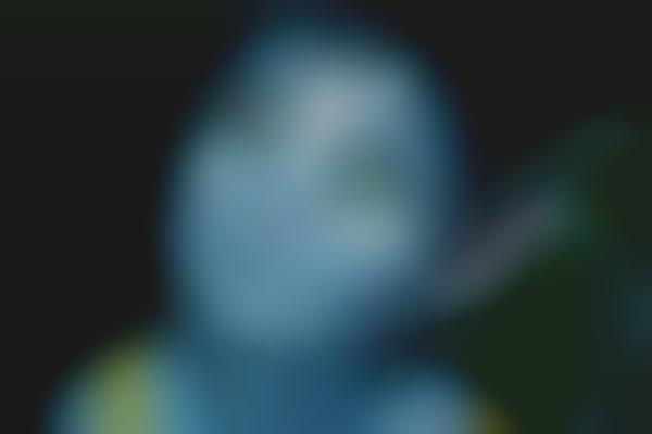 blue humanoid