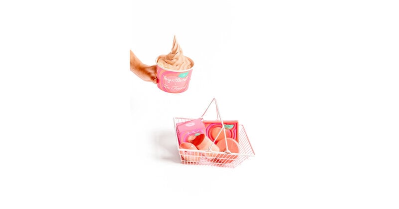 Limited-Edition Peach Frozen Yogurts