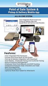 Contactless Laundry Payment Terminals