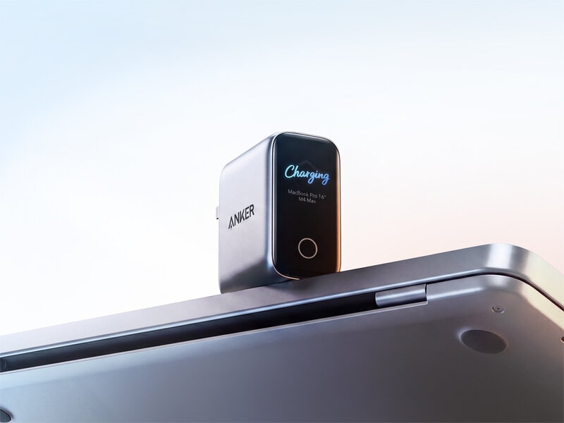 Screen-Equipped Laptop Chargers