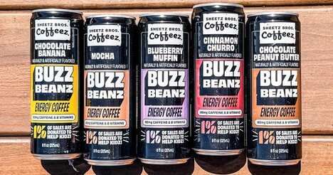 Can-Sized Caffeinated Coffee Beverages