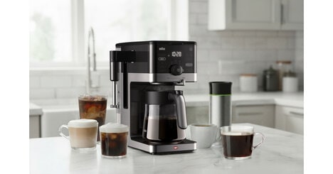 Slim Space-Saving Coffee Makers