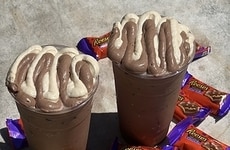 Halloween Candy Lattes