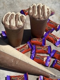 Halloween Candy Lattes