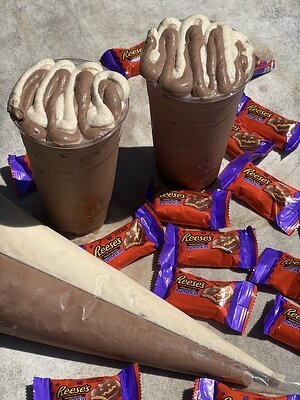Halloween Candy Lattes