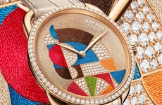Hand-Woven Silk Watch Dials