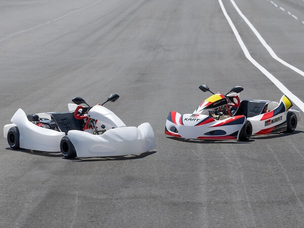 Compact Family-Friendly Racing Karts