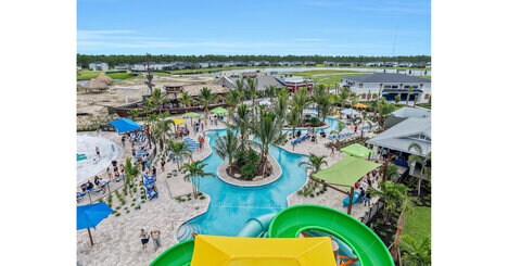 Pirate-Themed Waterpark Amenities