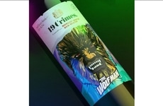 Glow-In-The-Dark Collectible Wine Bottles