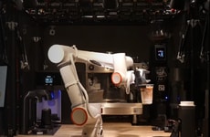 AI-Driven Compact Coffee Kiosk Systems