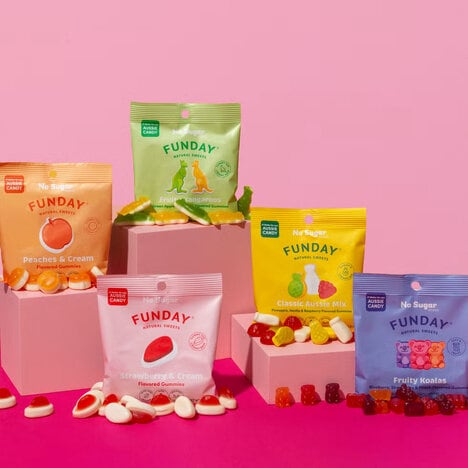 Two-Layer Gummy Foam Candies