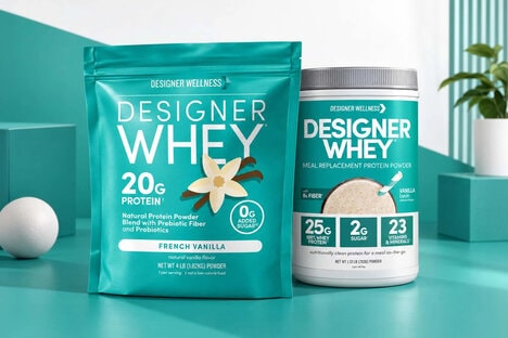 Triple-Source Protein Powder Blends