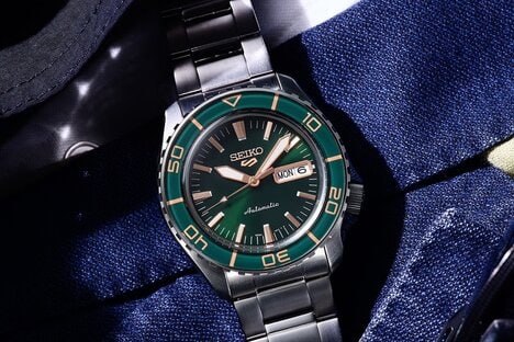 Refined Green-Dial Sport Watches
