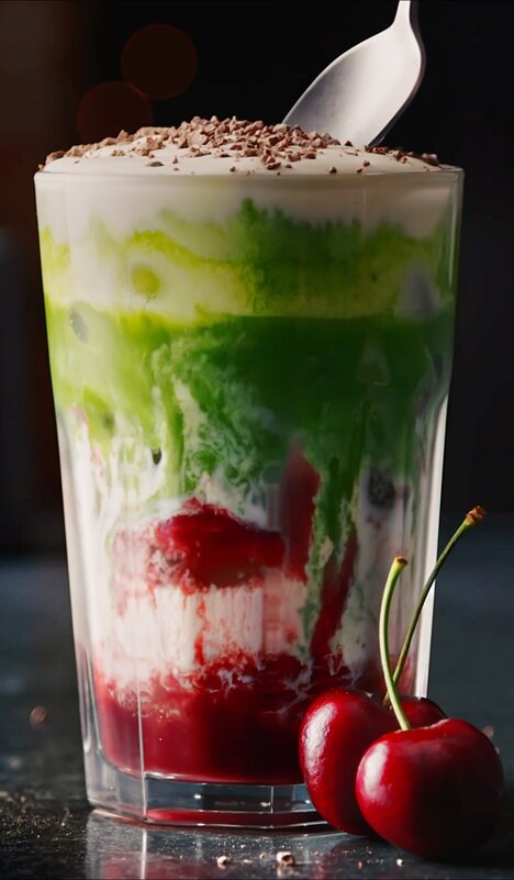 Foamy Iced Drink Toppings