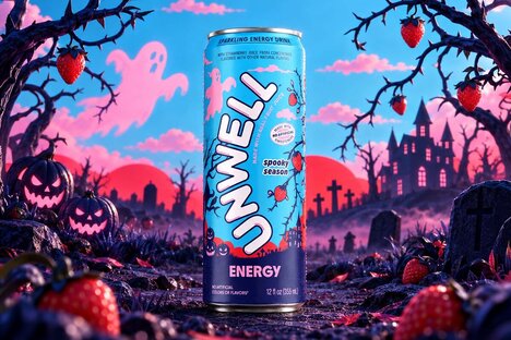 Limited Strawberry Energy Drinks