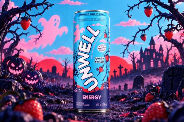 Limited Strawberry Energy Drinks