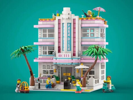 Art Deco Hotel Models