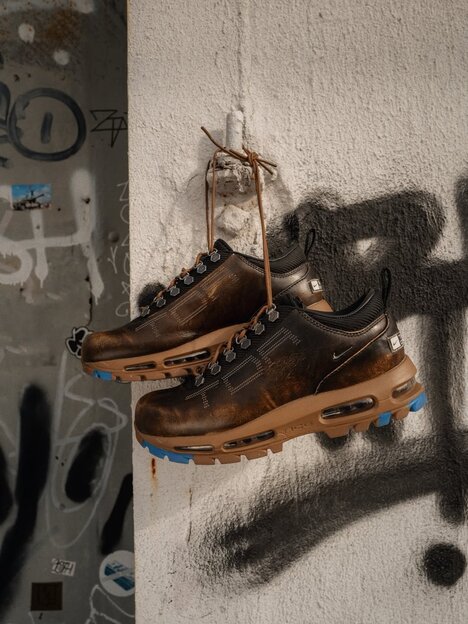 Distressed Workwear-Inspired Sneakers
