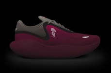 Layered Cushion Road Trainer Shoes