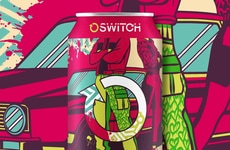 Dual-Flavored Fruit Energy Drinks