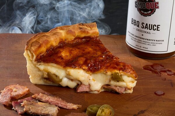 Barbecue Deep-Dish Pizzas