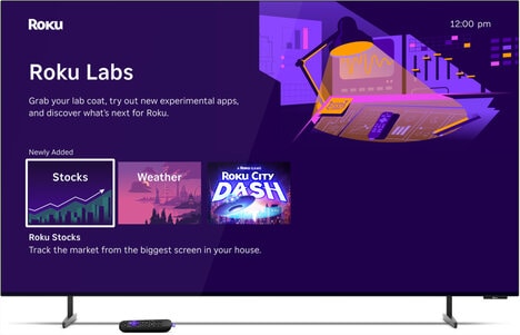 Experimental Big Screen Apps