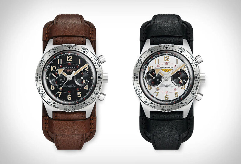 Instrument-Style Diver Chronograph Watches