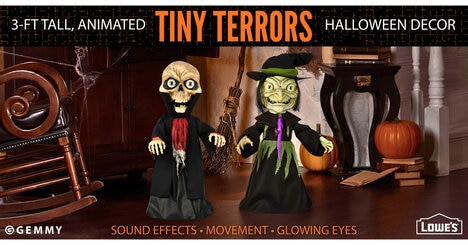 Compact Halloween Animatronics