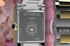 Crystal-Set Rectangular Bracelet watches