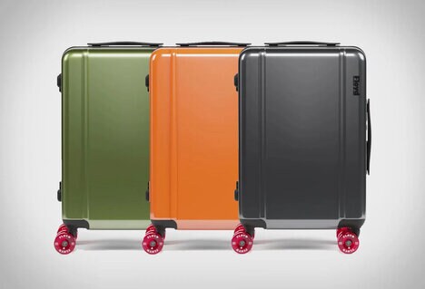 Colorful Polycarbonate Spinner Suitcases
