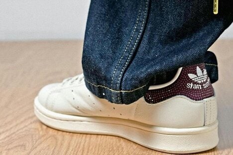 Rhinestone-Studded Sneakers