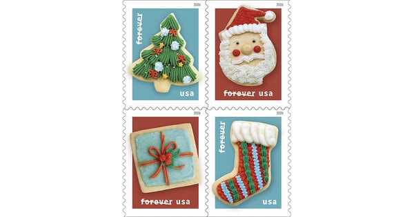 Edible-Inspired Holiday Stamps
