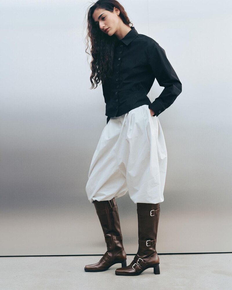 Square-Toed Fall Boots