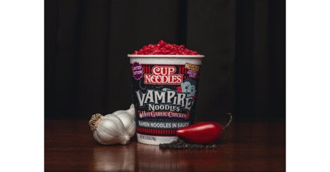 Color-Changing Halloween Noodles