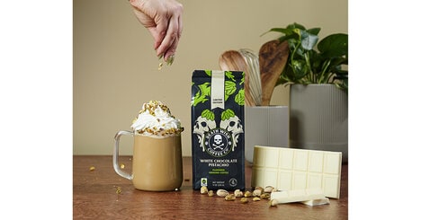 Pistachio-Flavored Seasonal Coffees