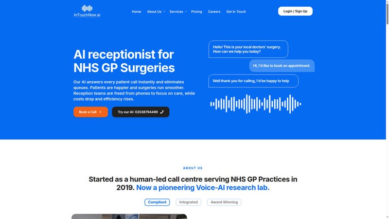 AI Receptionist Voice Agents Article Thubnail